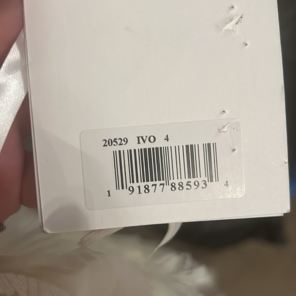 MAC DUGGAL 20529 NWT Feathered Strapless Tulle Fit and Flare Dress - Picture 8 of 8